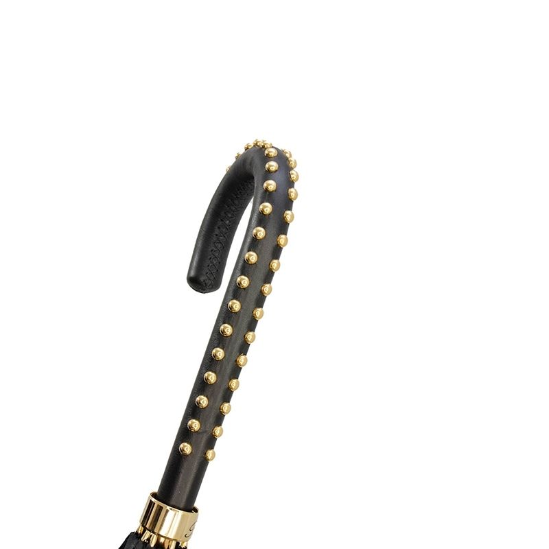 PASOTTI Ombrello Da Donna Animal Zebrato Marrone/Nero Interno Nero  189N*21028/11*34*H19