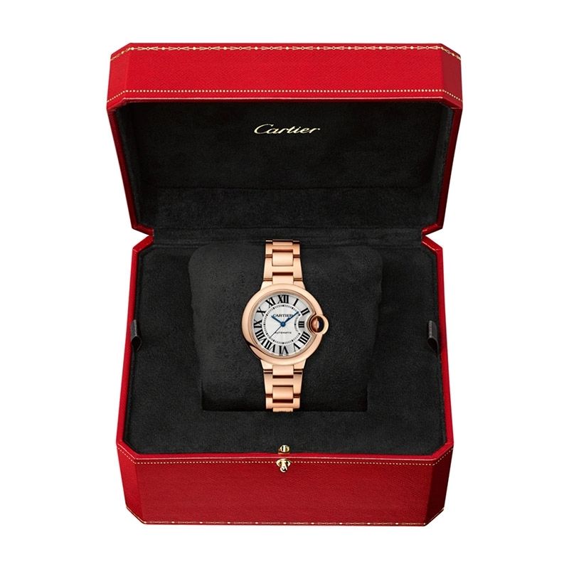 CARTIER Ballon Bleu De Cartier, Oro Rosa 33 MM WGBB0042