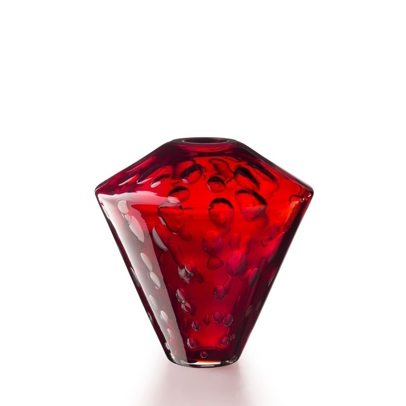 SALVIATI Vaso Millebolle Rosso Medium H 28 CM / Ø 26 CM 01436