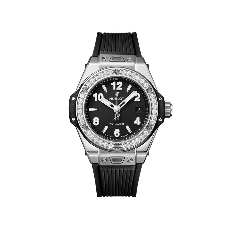 HUBLOT Big Bang One Click Steel Diamonds 33 MM 485.SX.1170.RX.1204