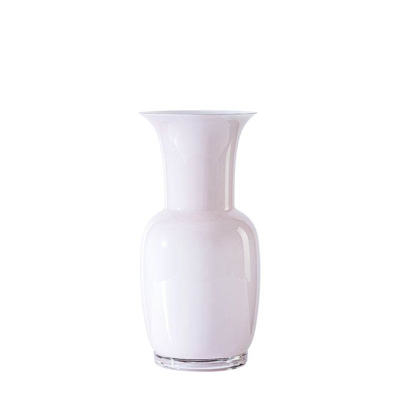VENINI Vaso Opalino Rosa Cipria  14 CM - H 30 CM 706.38