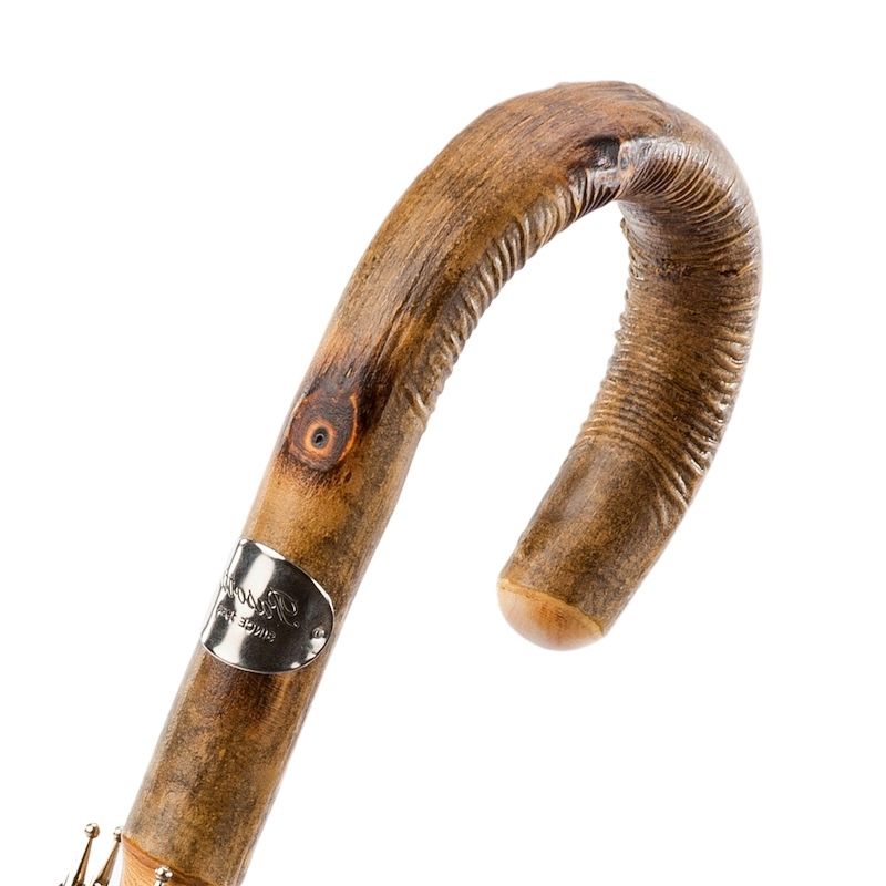 PASOTTI Ombrello Da Uomo Su Misura Multi Righe Marrone/Beige  142*51880/3**1