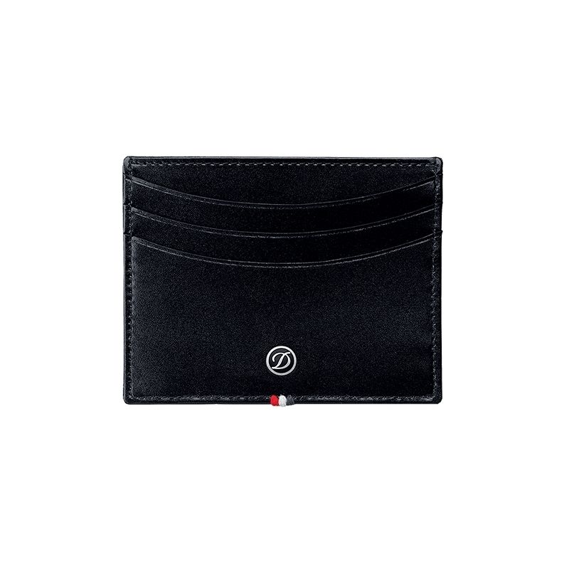 S. T. DUPONT Portacarte Line D Pelle Nera  180008