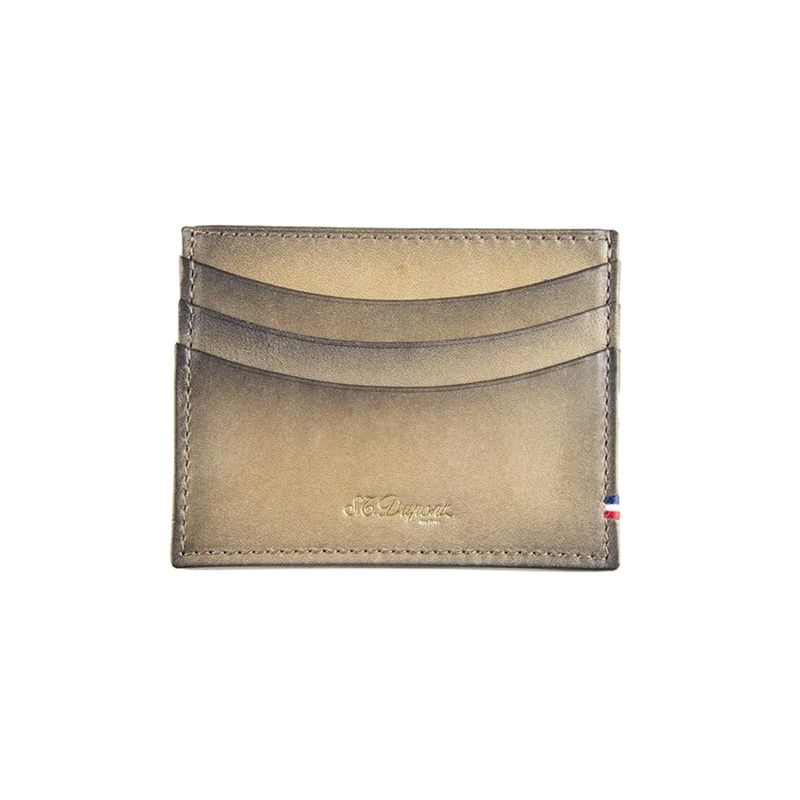 S. T. DUPONT Portacarte Pelle Bronzo  190452