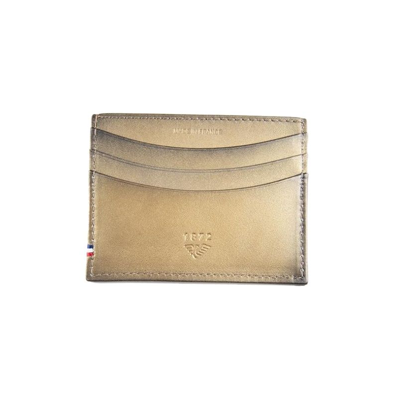 S. T. DUPONT Portacarte Pelle Bronzo  190452