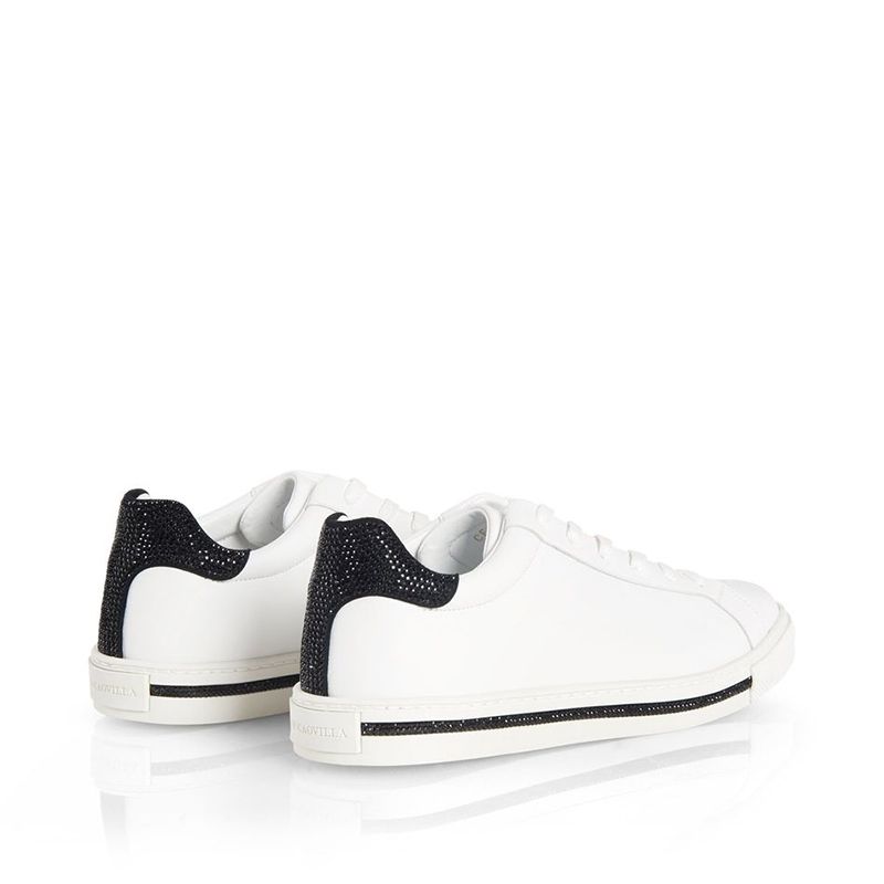 Rene Caovilla Xtra - Sneakers In Pelle Bianco  C09061-015-CAP1V517