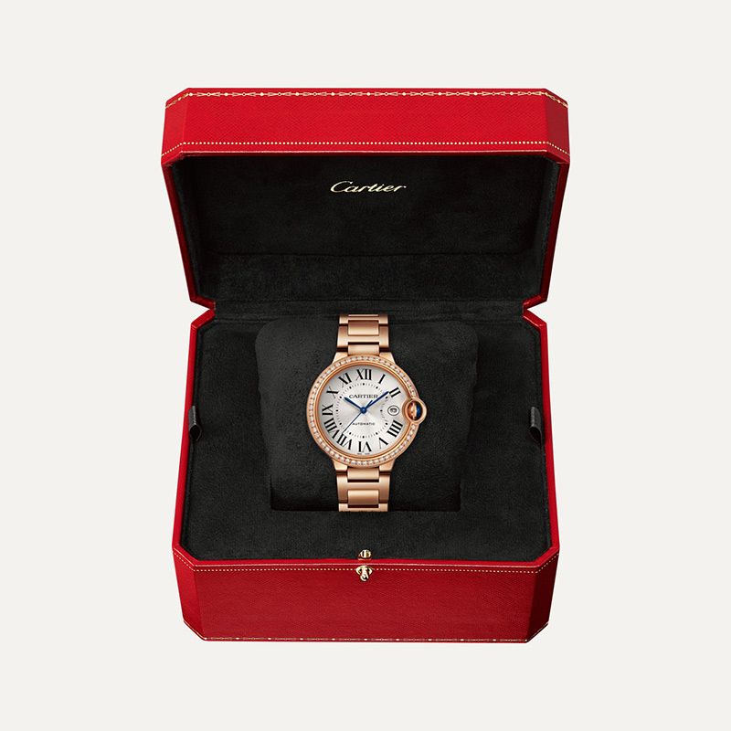 CARTIER Ballon Bleu De Cartier, Oro Rosa, Diamanti 40 MM WJBB0057