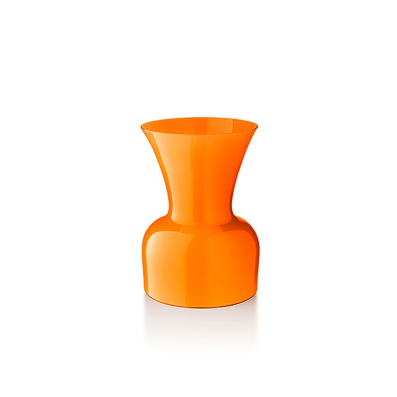 SALVIATI Vaso Profili Daisy Arancio Melone Medium H 22 CM / Ø 15 CM 10076