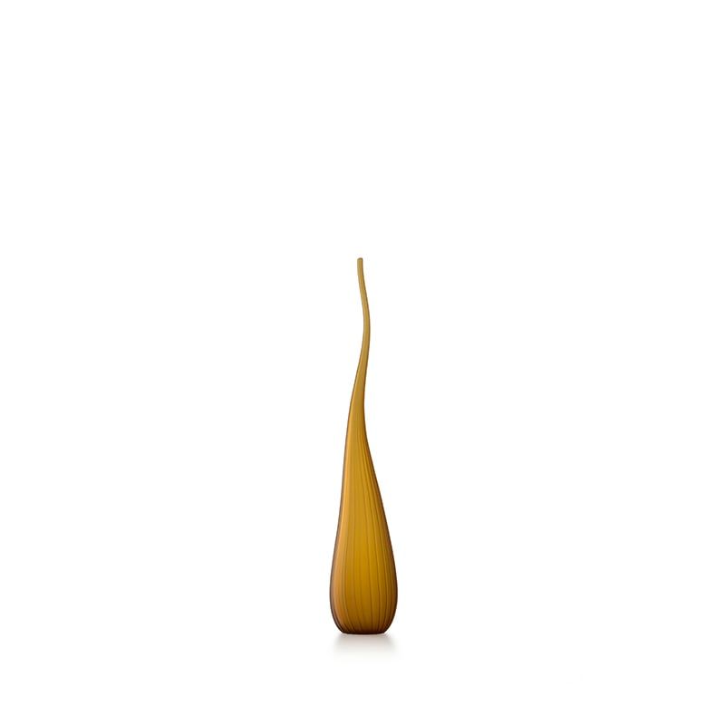 SALVIATI Vaso Aria Ambra Satinato Small H 55 CM / Ø 10 CM 3767