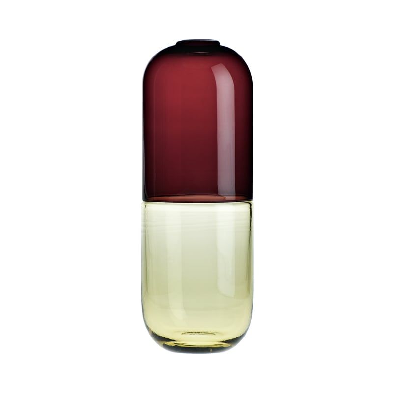 VENINI Vaso Happy Pills Estrogeno  H 33 cm / Ø 11,5 cm 027.29