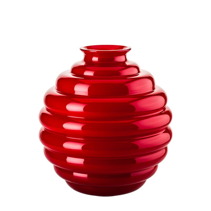 VENINI Vaso Dèco Small Rosso  24.5 / Ø 23 CM 707.07