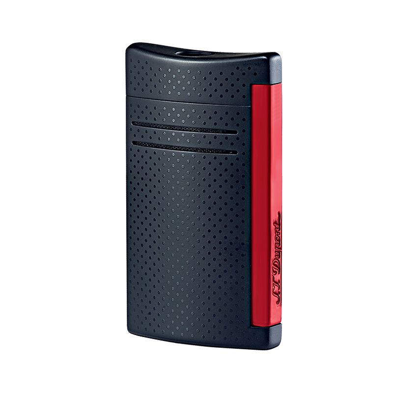 S. T. DUPONT Accendino Maxijet Nero Opaco e Rosso  020160N