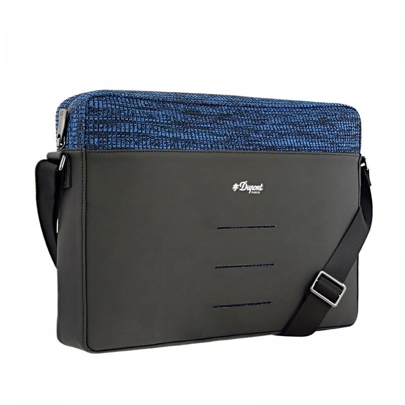 S. T. DUPONT Borsa Jet Millennium Nero E Blu  195000