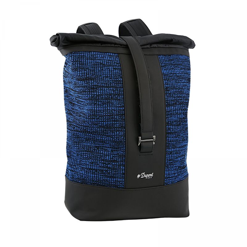 S. T. DUPONT Zaino Arrotolato Jet Millennium Nero E Blu  195002