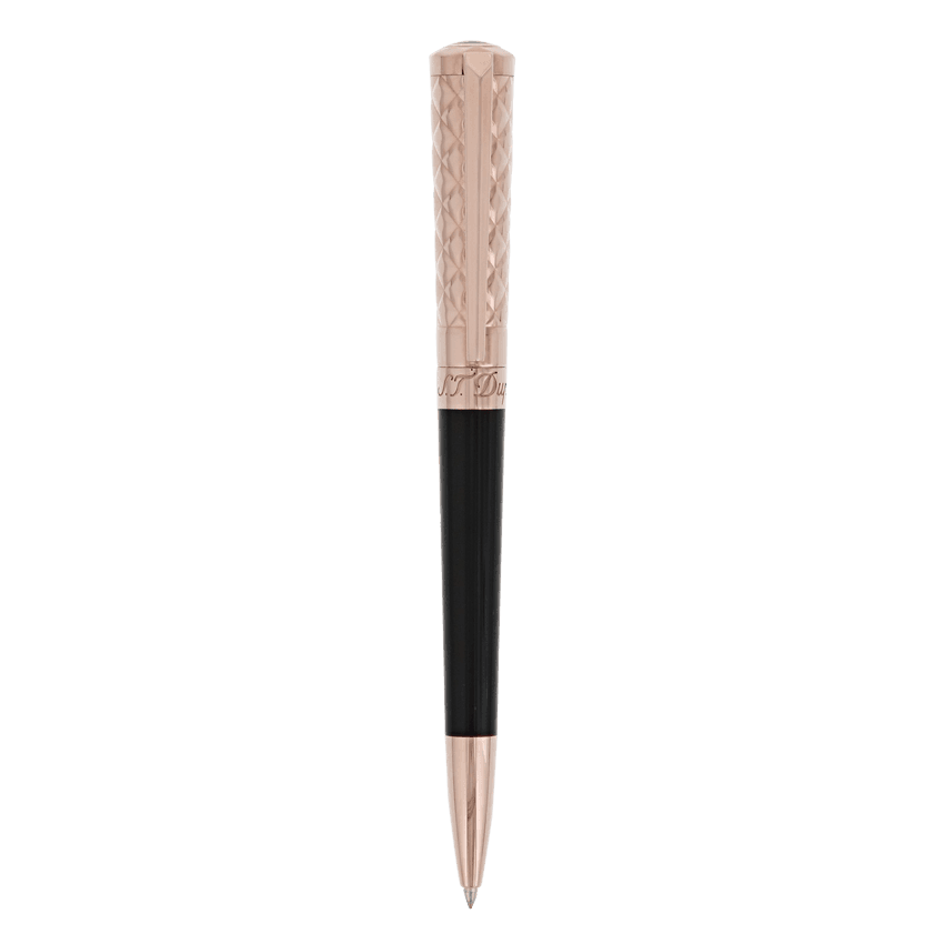 S. T. DUPONT Penna A Sfera Liberté Lacca Nera / Oro Rosa  465601