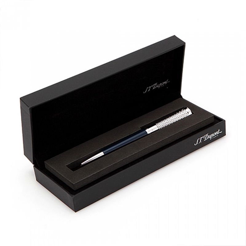 S. T. Dupont Penna A Sfera D-Initial Lacca Blu / Palladio  465017