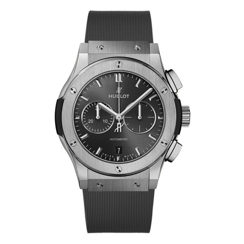 HUBLOT Classic Fusion Racing Grey Chronograph Titanium 42 MM 541.NX.7070.RX