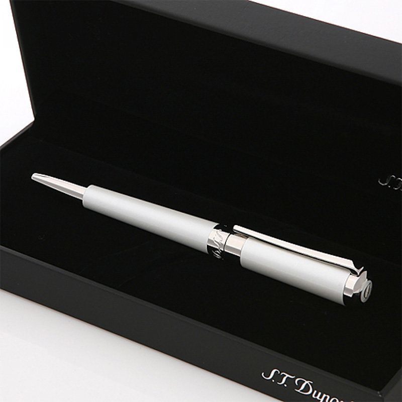 S. T. DUPONT Penna Sfera Liberté Lacca Bianca Perlata / Palladio  465600