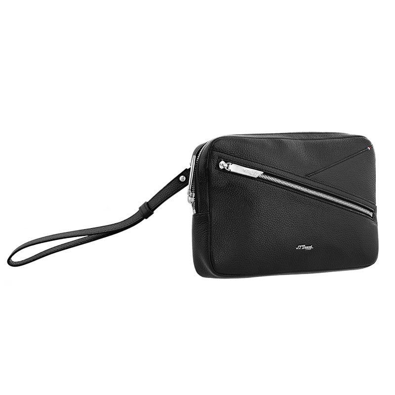 S. T. DUPONT Pochette Line D Soft Grained Nero  181237