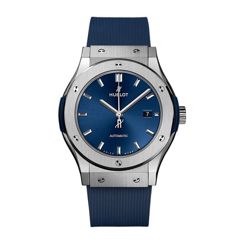 HUBLOT Classic Fusion Titanium Blu 42 MM 542.NX.7170.RX