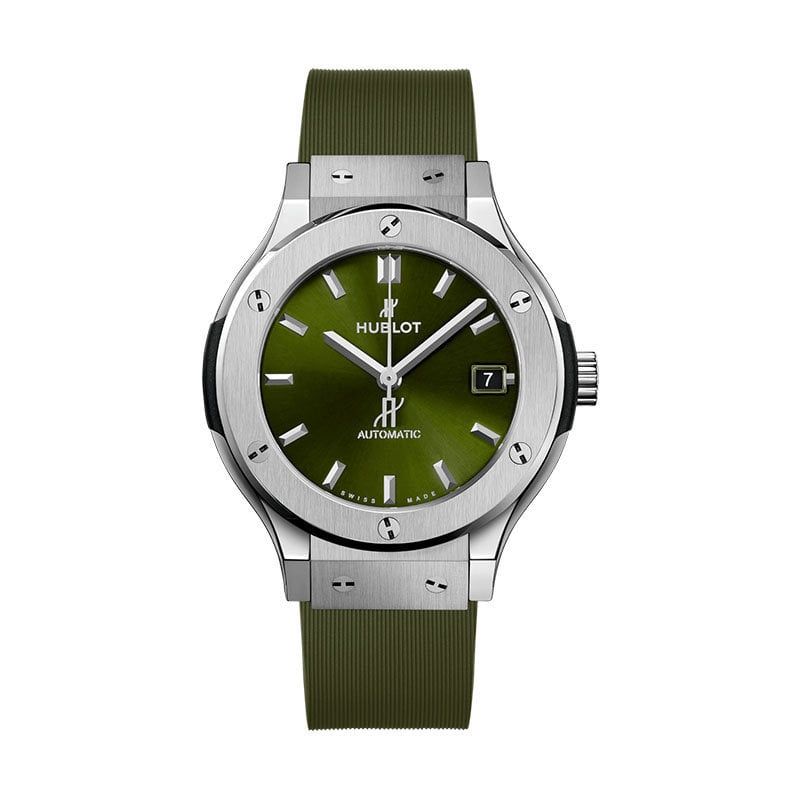 HUBLOT Classic Fusion Titanium Green 38 MM 565.NX.8970.RX