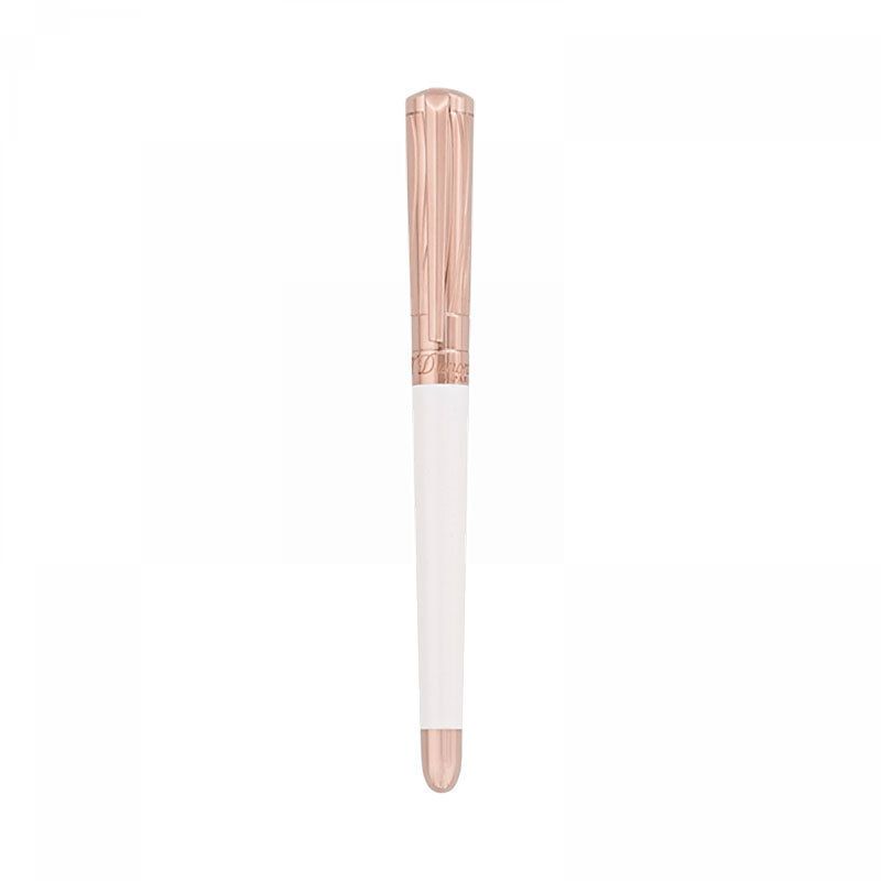 S. T. DUPONT Penna Roller Liberté Lacca Bianca / Oro Rosa  462398