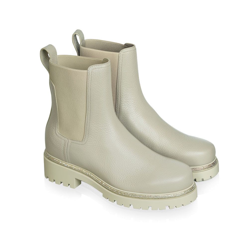 RENE CAOVILLA Bika - Biker Beige  C11169-025-0001V104