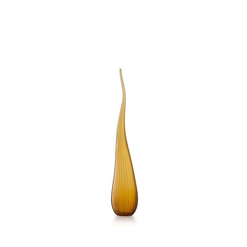 SALVIATI Vaso Aria Ambra Lucido Medium H 63 CM / Ø 12 CM 3696