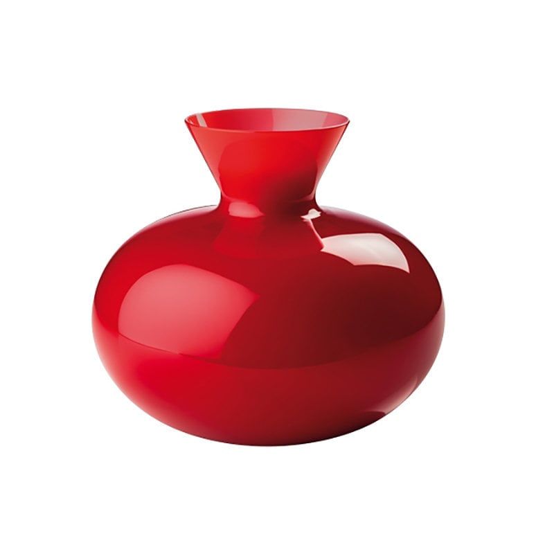 VENINI Vaso Idria Rosso 30 CM – H 27 CM 706.41