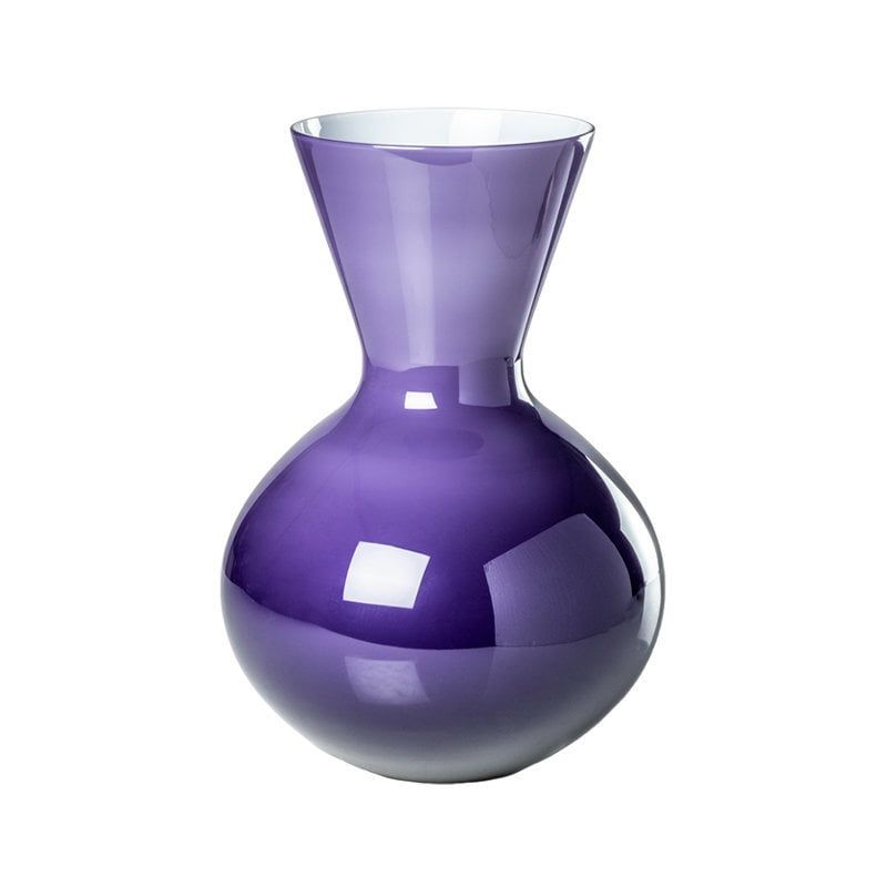 VENINI Vaso Idria Indaco/Lattimo  26 CM – H 36 CM 706.42