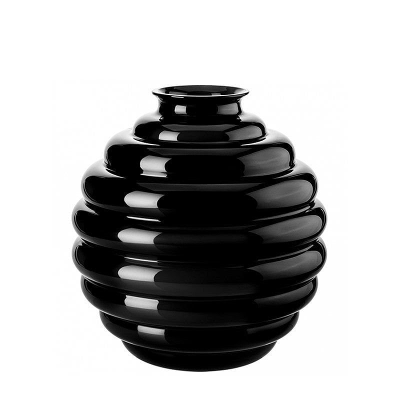 VENINI Vaso Dèco Small Nero  24.5 / Ø 23 CM 707.07