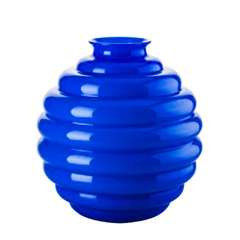 VENINI Vaso Dèco Medium Zaffiro  26 CM - H 29 CM 707.10