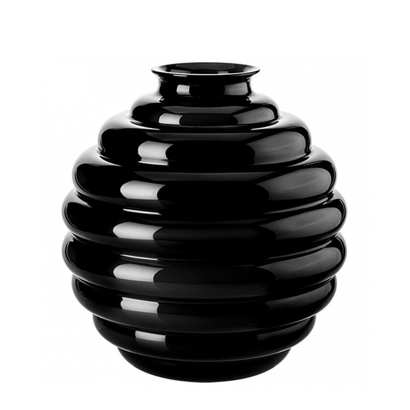 VENINI Vaso Dèco Medium Nero  26 CM - H 29 CM 707.10