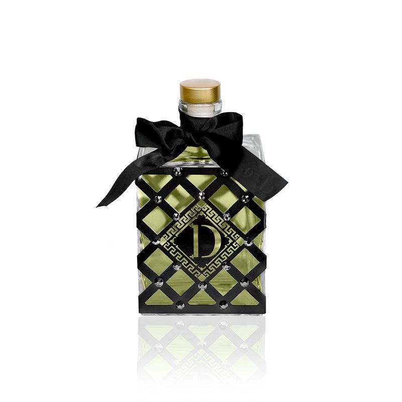 DANHERA Profumatore D'Ambiente Efesto Jewels Brillini Black Fragranza Infinito 1000 ml DANHEFE1000B/BRILLINI/INF