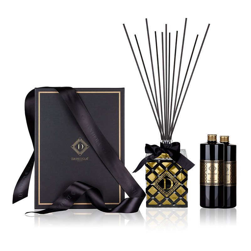 DANHERA Profumatore D'Ambiente Efesto Jewels Brillini Black Fragranza Kirce 1000 ml DANHEFE1000B/BRILLINI/KIR
