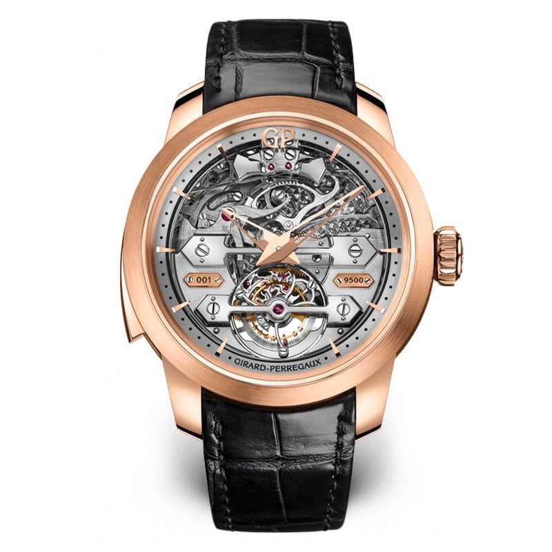 GIRARD PERREGAUX Bridges Minute Repeater Tourbillon With Bridges 45 MM 99820-52-001-BA6A