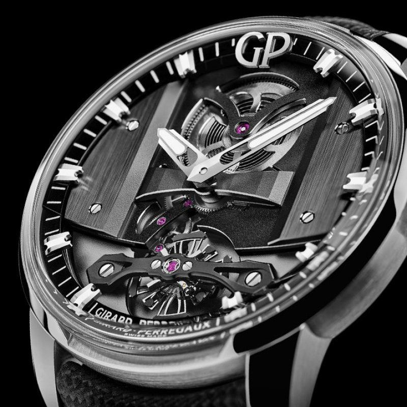 GIRARD PERREGAUX Girard-Perregaux Free Bridge 44 Mm Ref. 82000-11-631-FA6A 44 MM 82000-11-631-FA6A