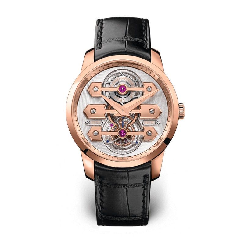 GIRARD PERREGAUX Tourbillon Three Gold Bridges 40 MM 99285-52-000-BA6A