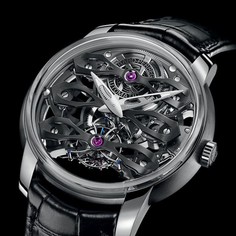 GIRARD PERREGAUX Neo-Tourbillon With Three Bridges Skeleton 45 MM 99295-21-000-BA6A