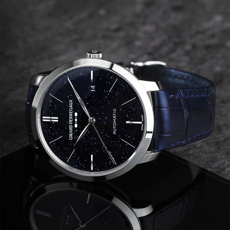 GIRARD PERREGAUX 1966 Orion 40 MM 49555-11-435-BB4A