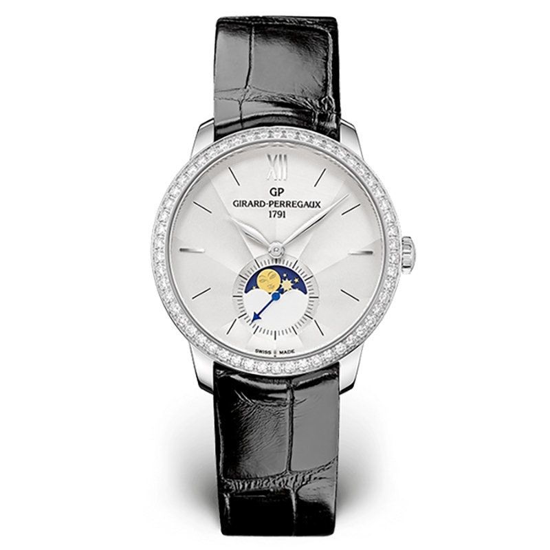 GIRARD PERREGAUX 1966 Moon Phases 36 MM 49524D11A171-CK6A
