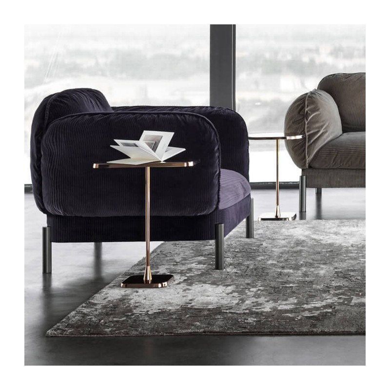 GHIDINI 1961 Tavolino Rettangolare In Acciaio - Opera Coffee Tables (Richard Hutten) 46x23x60H RH101CB101