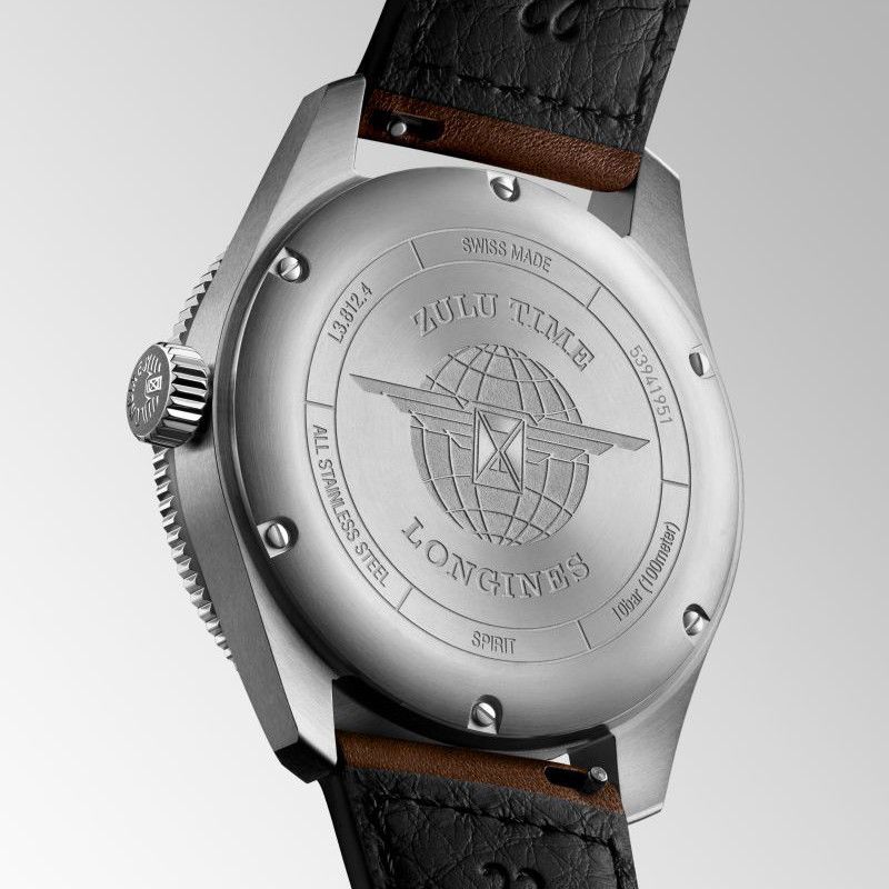 LONGINES Spirit Zulu Time 42 MM L3.812.4.53.2