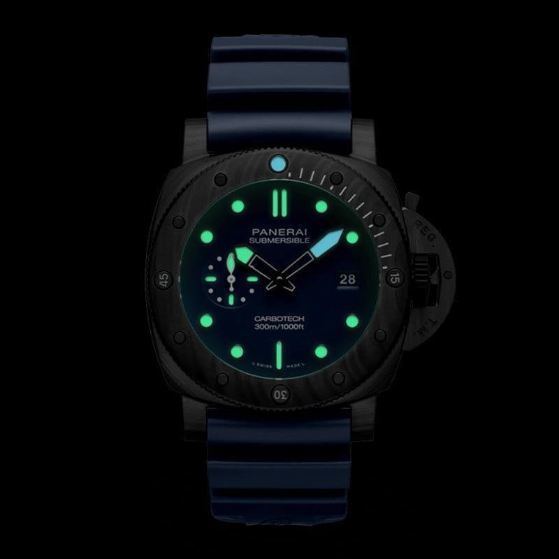 PANERAI Submersible Quarantaquattro Carbotech™ Blu Abisso 44 MM PAM01232