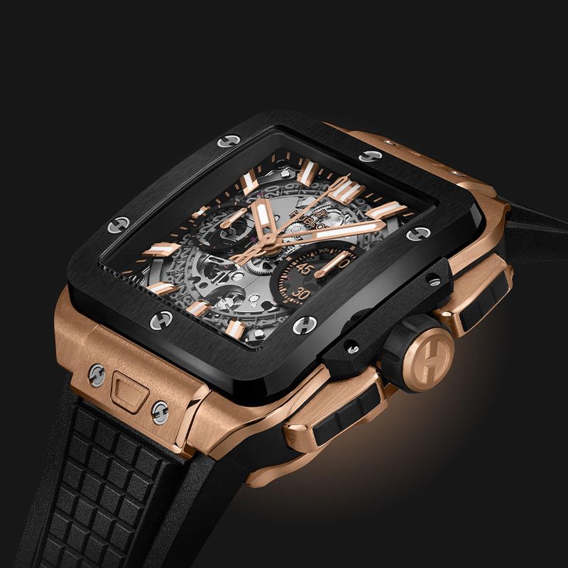 HUBLOT Square Bang Unico King Gold Ceramic 42 MM 821.OM.0180.RX