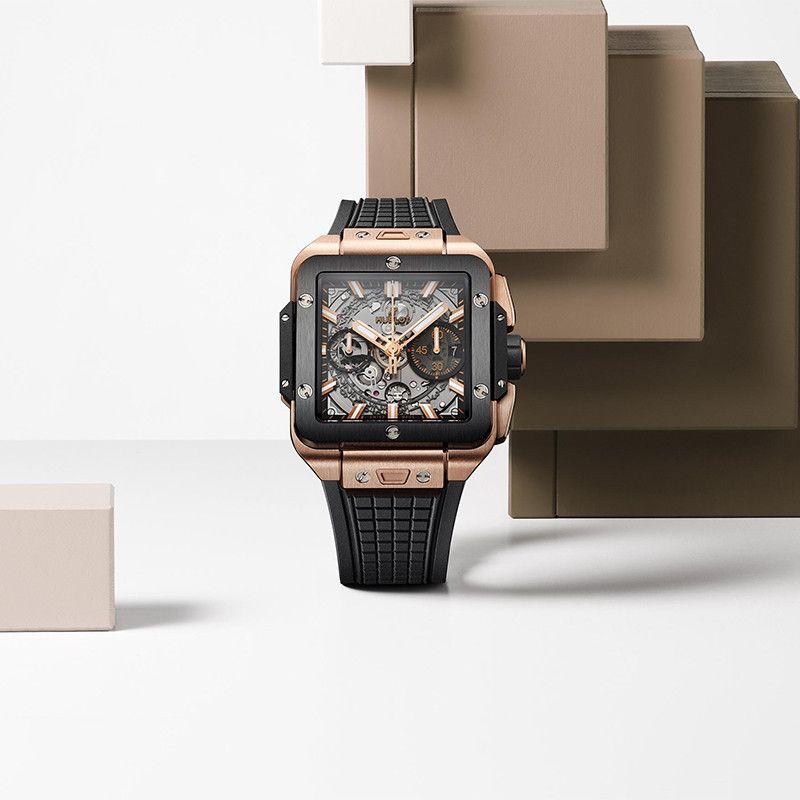 HUBLOT Square Bang Unico King Gold Ceramic 42 MM 821.OM.0180.RX