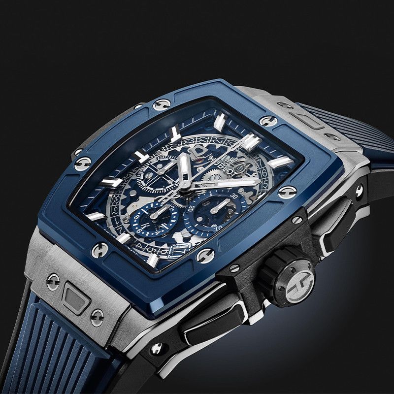 HUBLOT Big Bang Spirit Titanium Blue Ceramic 42 MM 642.NL.7170.RX