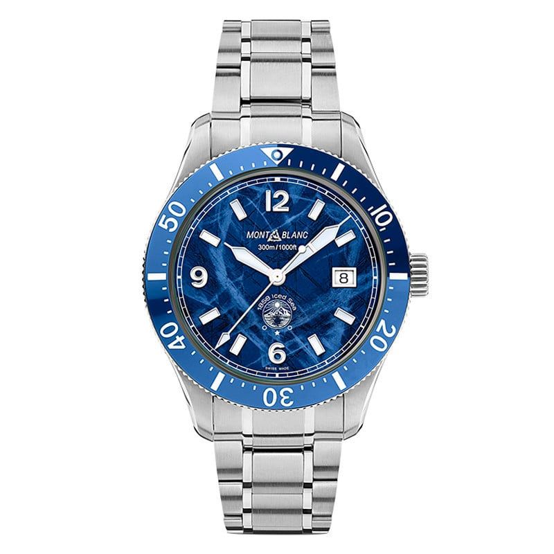MONTBLANC 1858 Iced Sea Automatic Date 41 MM 129369