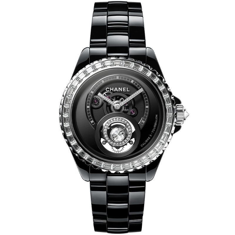 CHANEL J12 Diamond Tourbillon Ceramica Nera High-Tech 38 MM H7381