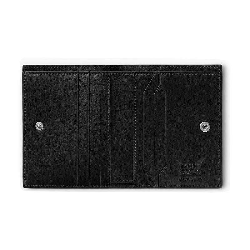 MONTBLANC Portafoglio Compatto Meisterstück 6 Scomparti Nero  129677